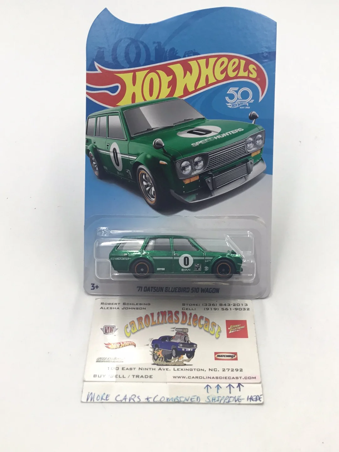 2018 hot wheels Legends tour 71 Datsun Bluebird 510 Wagon real riders