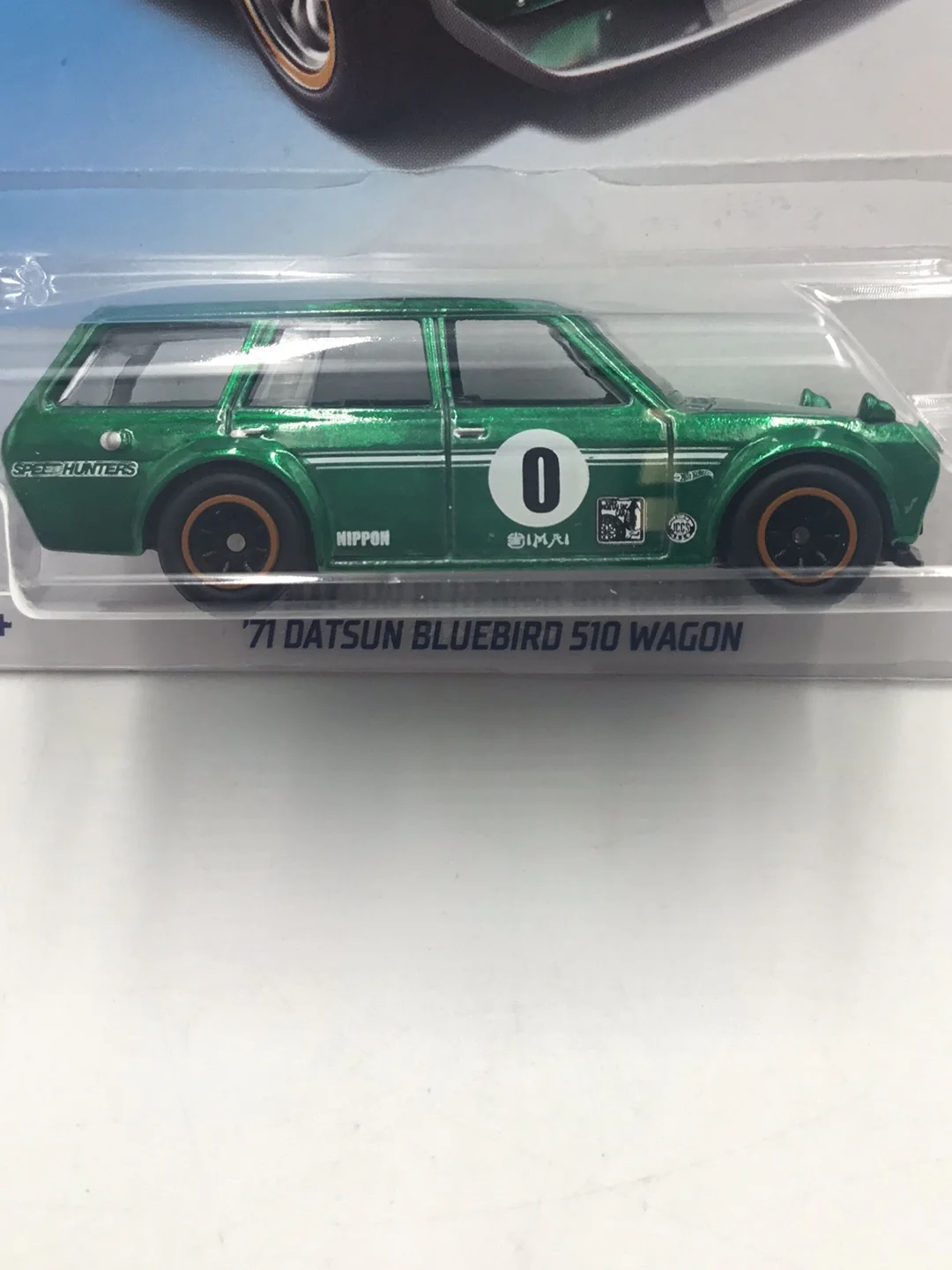 2018 hot wheels Legends tour 71 Datsun Bluebird 510 Wagon real riders - Image 2