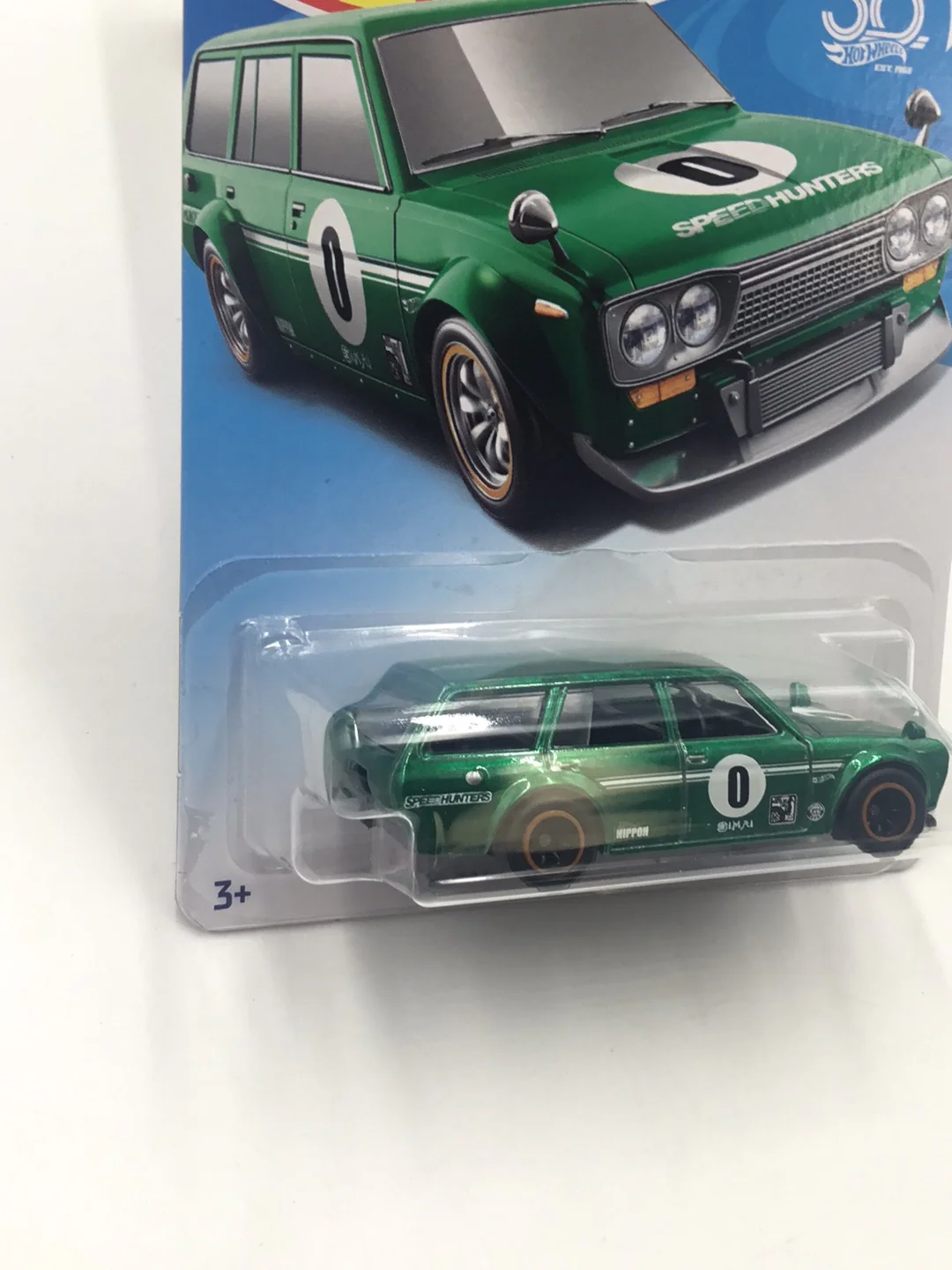 2018 hot wheels Legends tour 71 Datsun Bluebird 510 Wagon real riders - Image 3