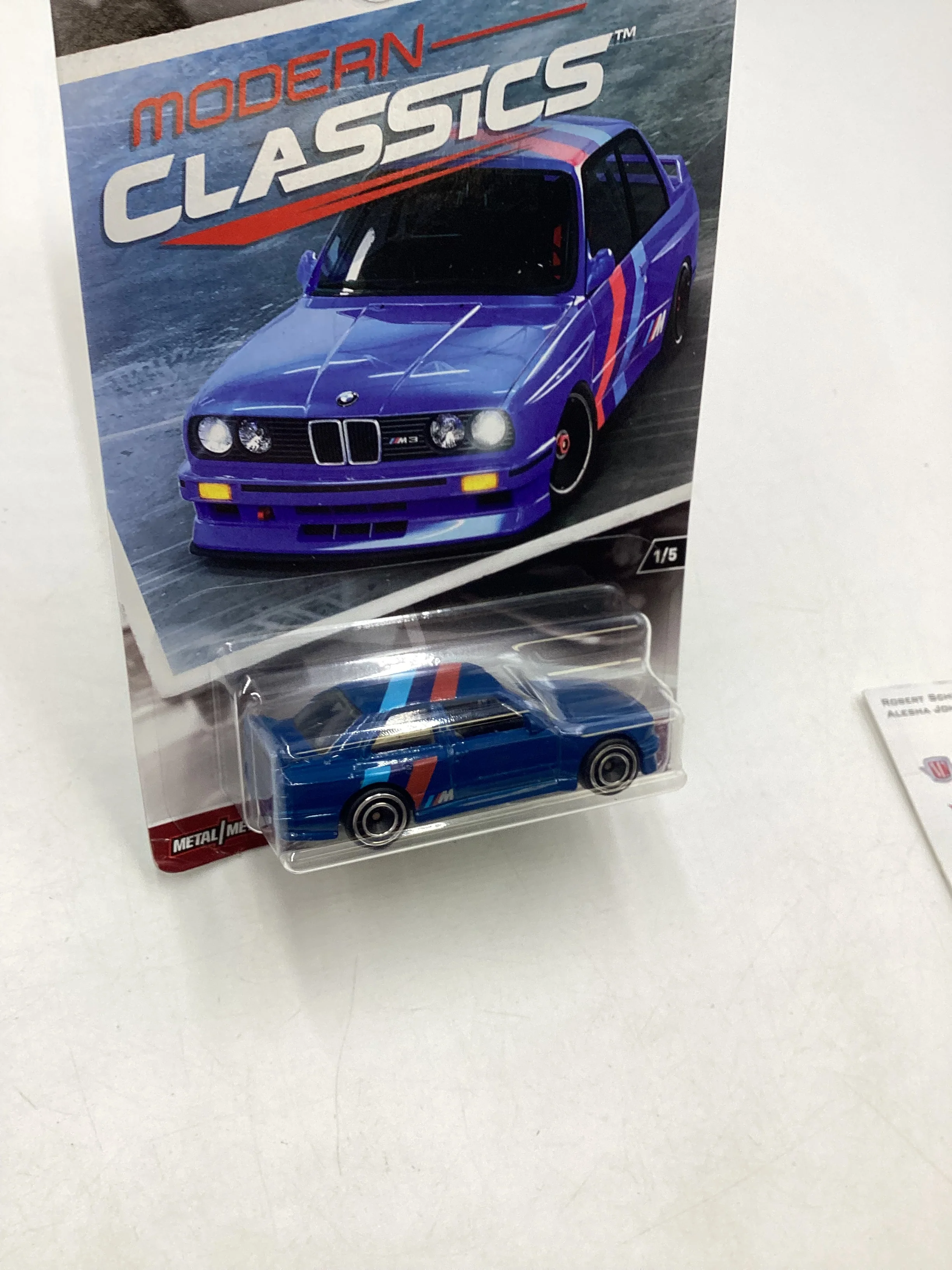 2018 Hot wheels Modern classics #1 92 BMW M3 244K - Image 5