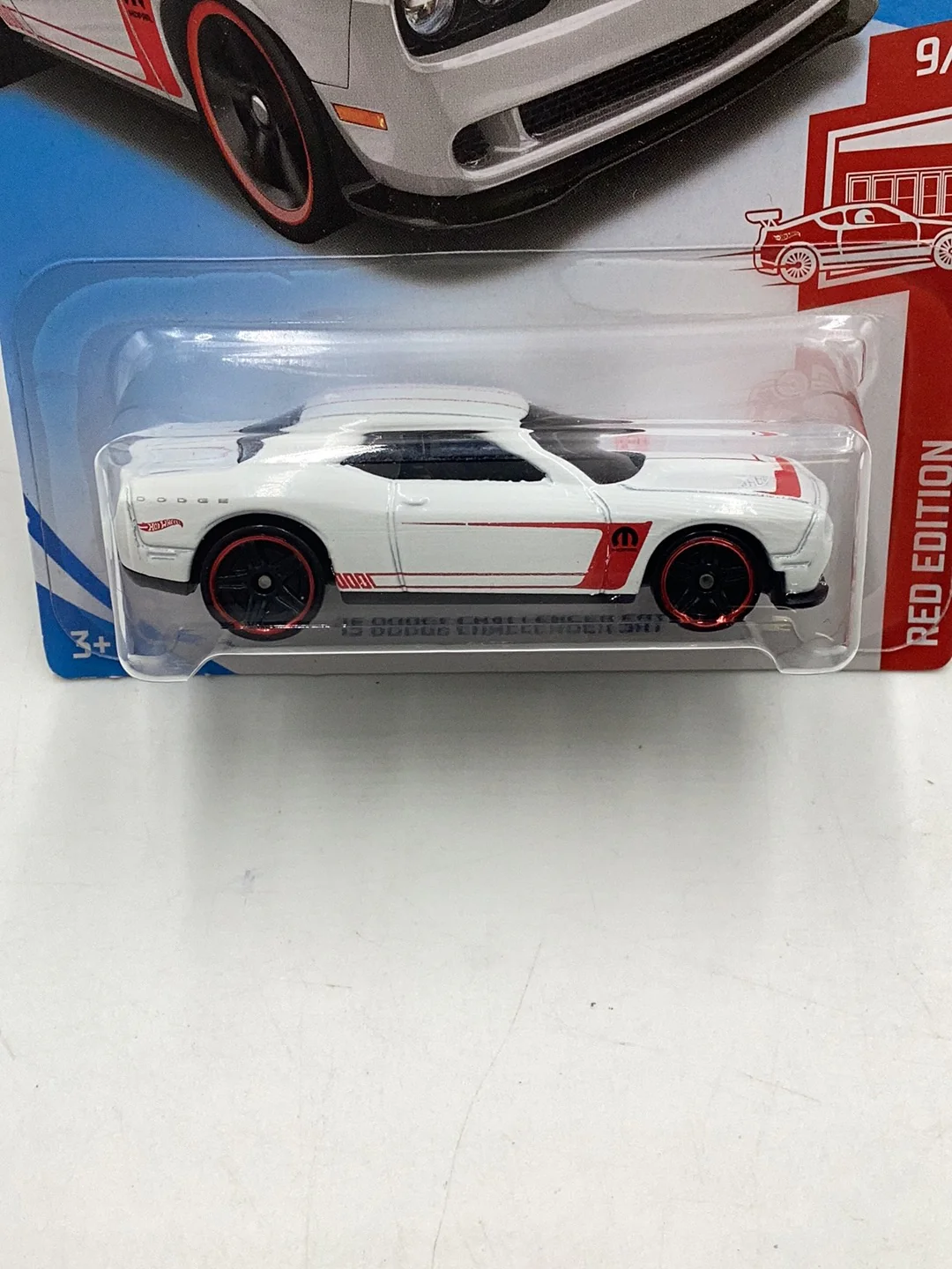 2018 Hot wheels Red edition 15 Dodge Challenger SRT 151A - Image 3