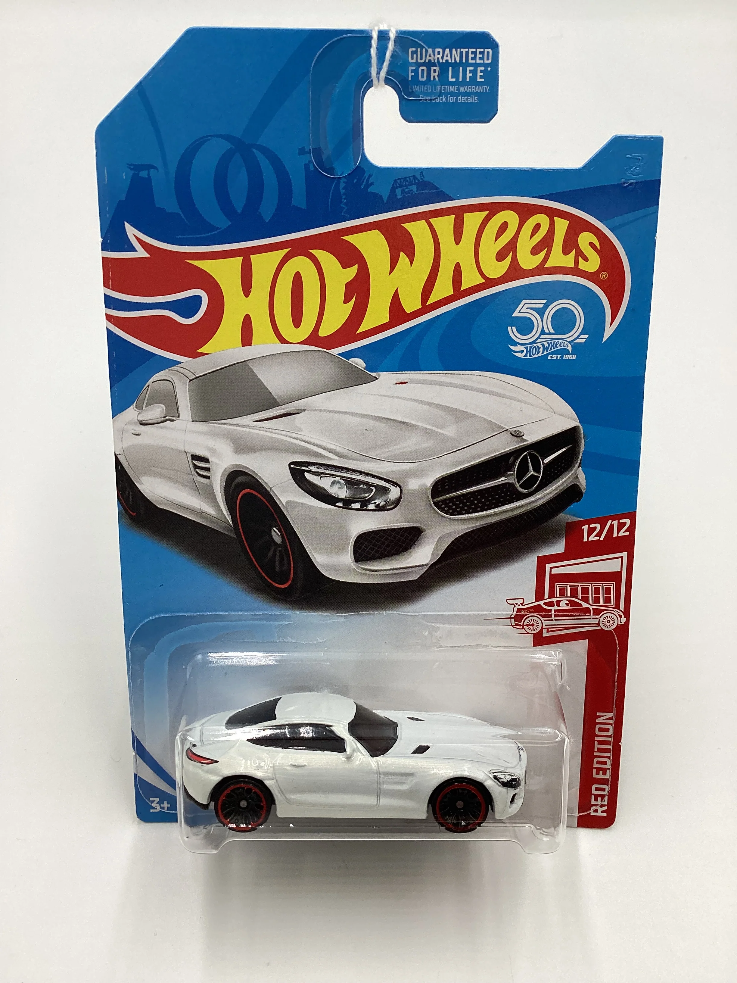 2018 Hot Wheels Red Edition 15 Mercedes - Amg GT 144D - Image 2
