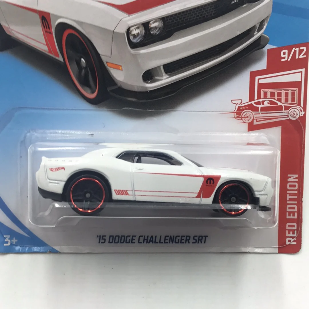 2018 Hot Wheels Red Edition #9 2015 Dodge Challenger SRT EE1 - Image 5