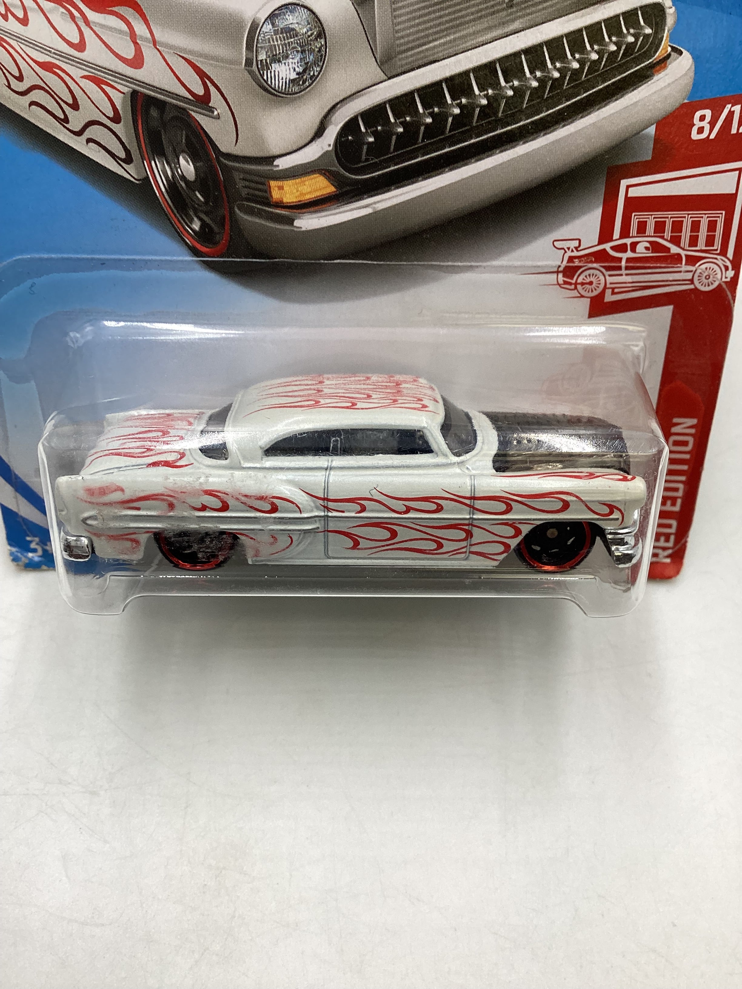 2018 Hot Wheels target exclusive Red Edition Custom 53 Chevy 151C - Image 3