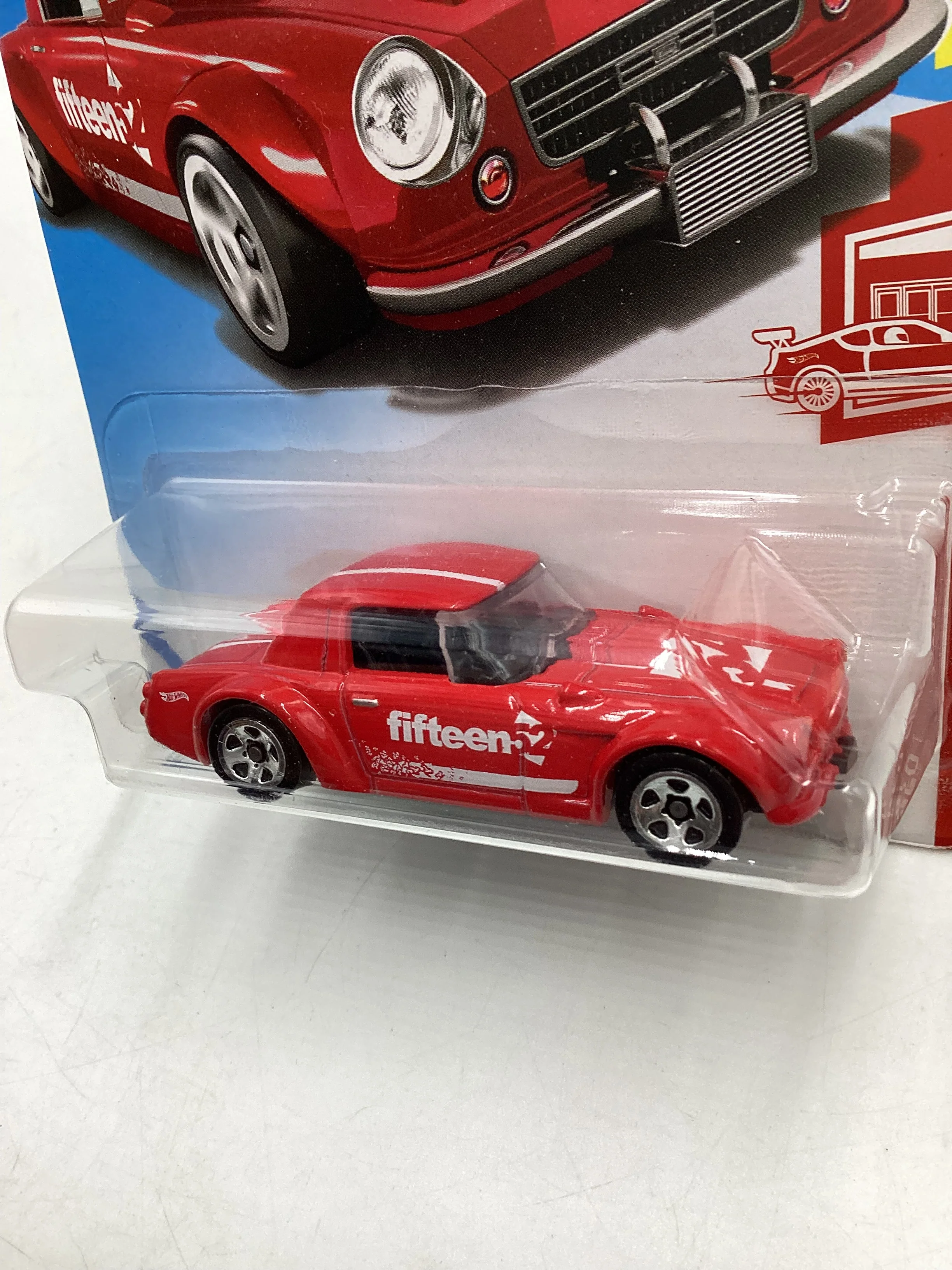 2018 Hot Wheels target exclusive Red Edition Fairlady 2000 149D - Image 4