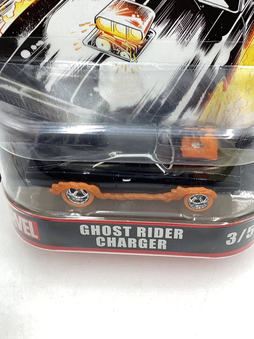 2018 Hot wheels retro entertainment Ghostrider Charger 241I - Image 5