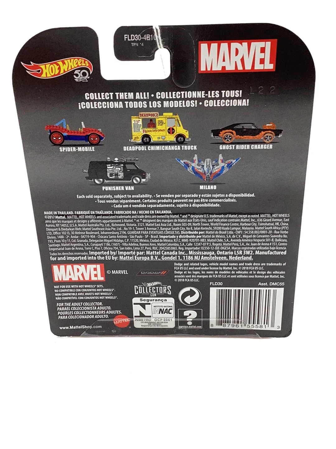 2018 Hot wheels retro entertainment Ghostrider Charger 241I - Image 6