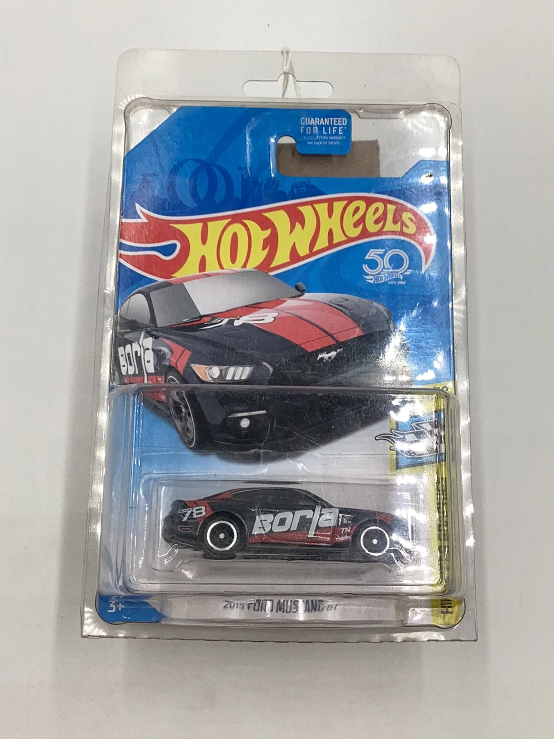 2018 hot wheels super treasure hunt 2015 Ford Mustang GT W/Protector - Image 9