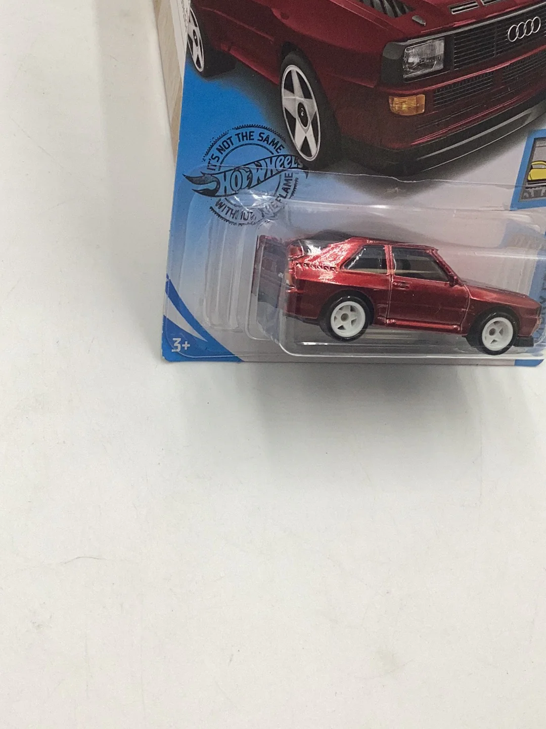 2020 hot wheels super treasure hunt 84 Audi sport quattro W/Protector - Image 3