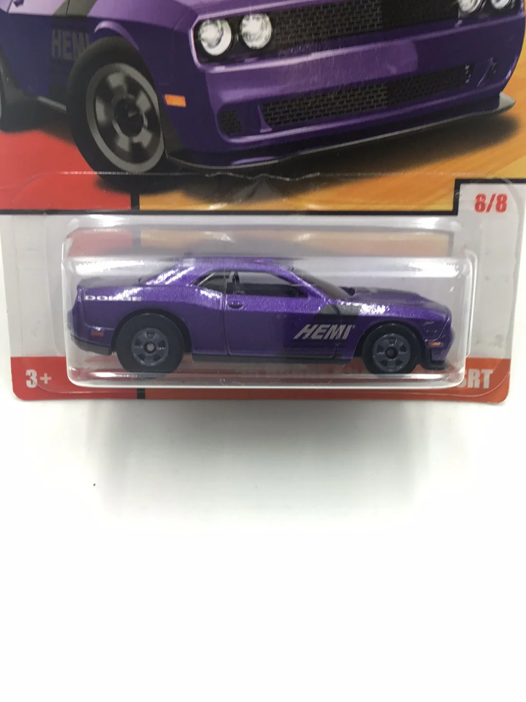 2018 hot wheels Target Retro 15 Dodge Challenger SRT 8/8 CC5 - Image 2