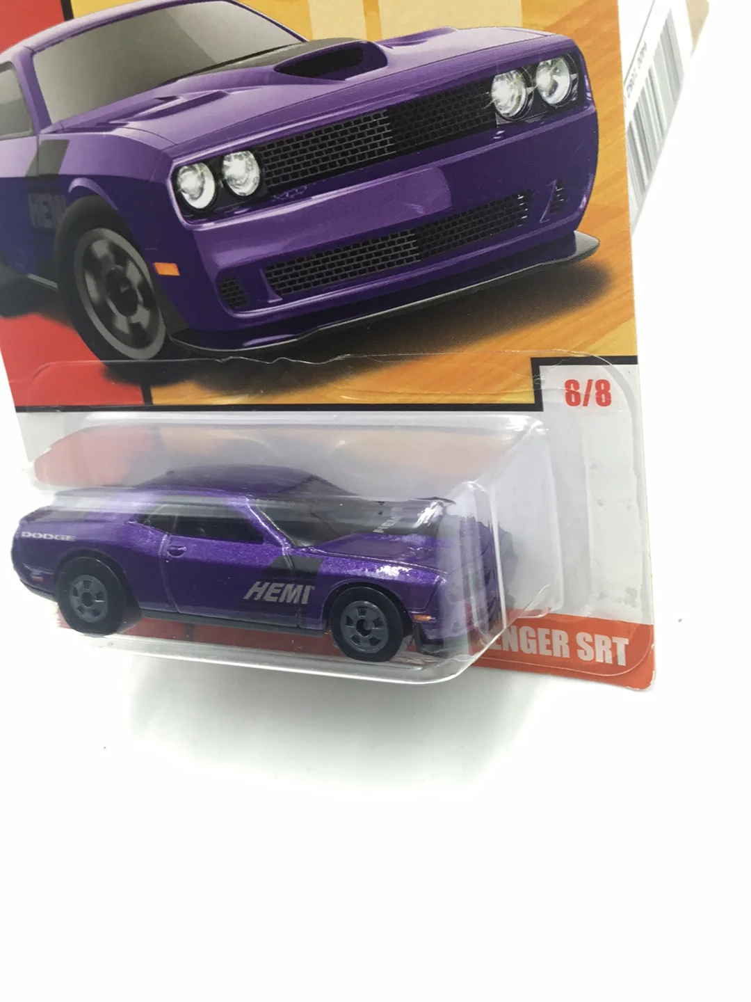 2018 hot wheels Target Retro 15 Dodge Challenger SRT 8/8 CC5 - Image 4