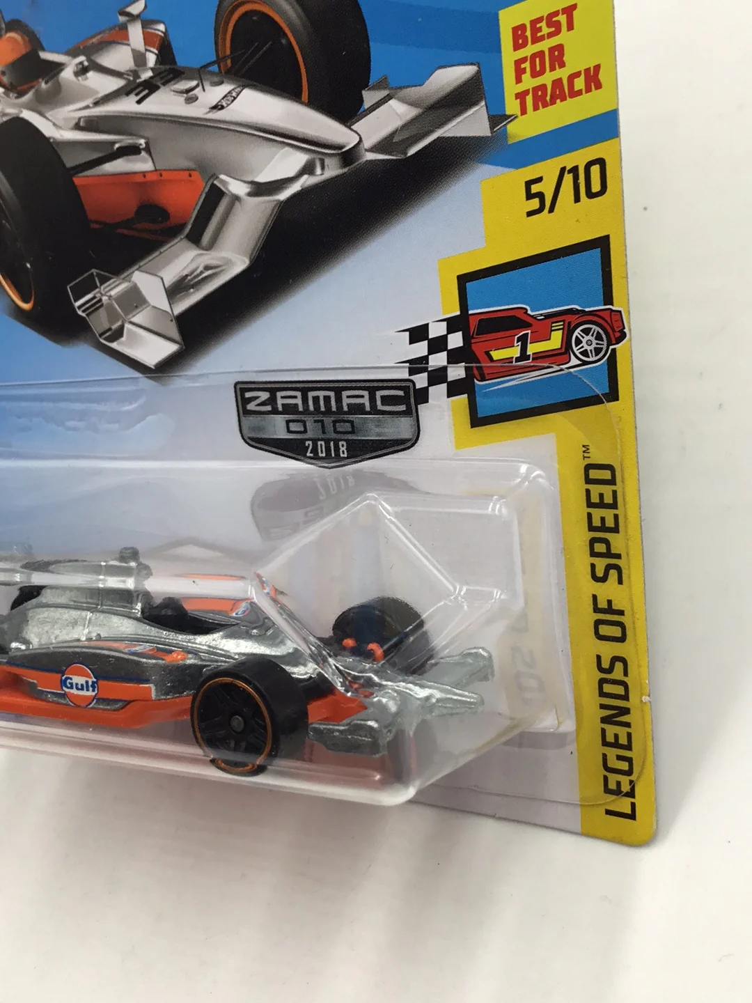 2018 hot wheels Zamac #10 Indy 500 Oval BB5 - Image 4