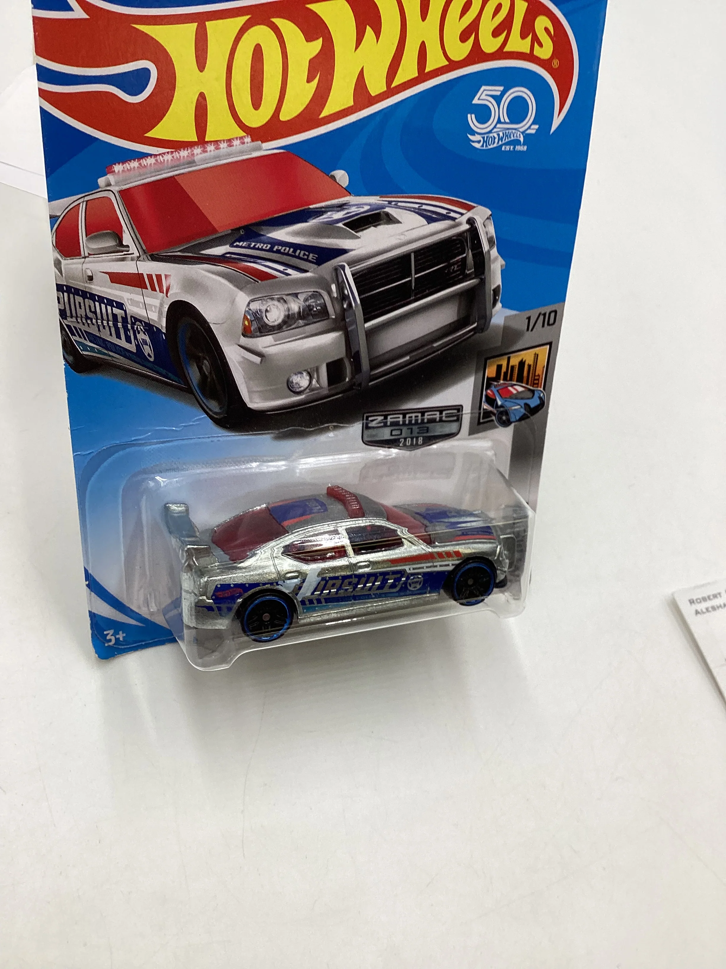 2018 Hot wheels Zamac Dodge Charger Drift (Bad Card) - Image 5