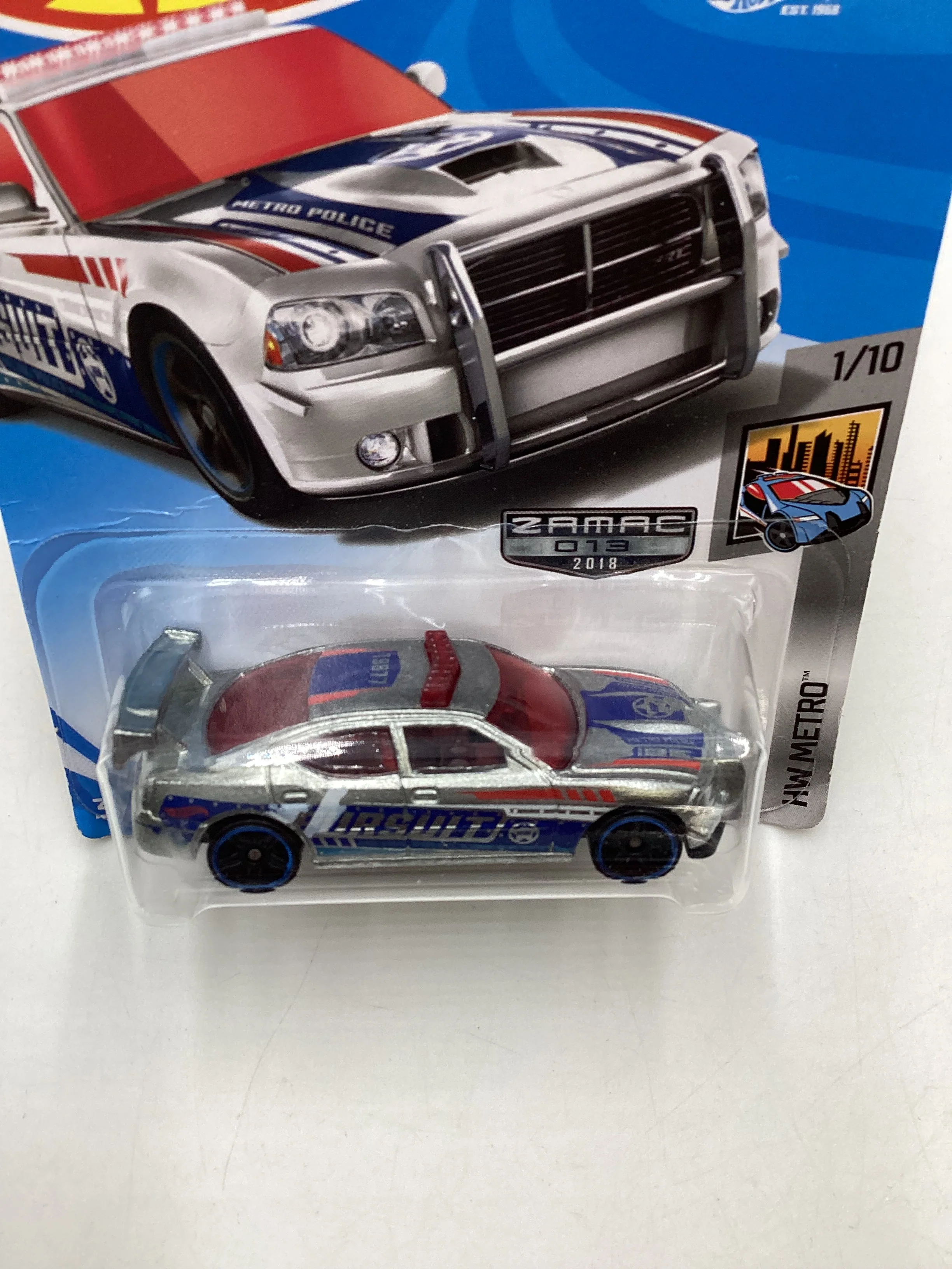2018 Hot wheels Zamac Dodge Charger Drift (Bad Card) - Image 6