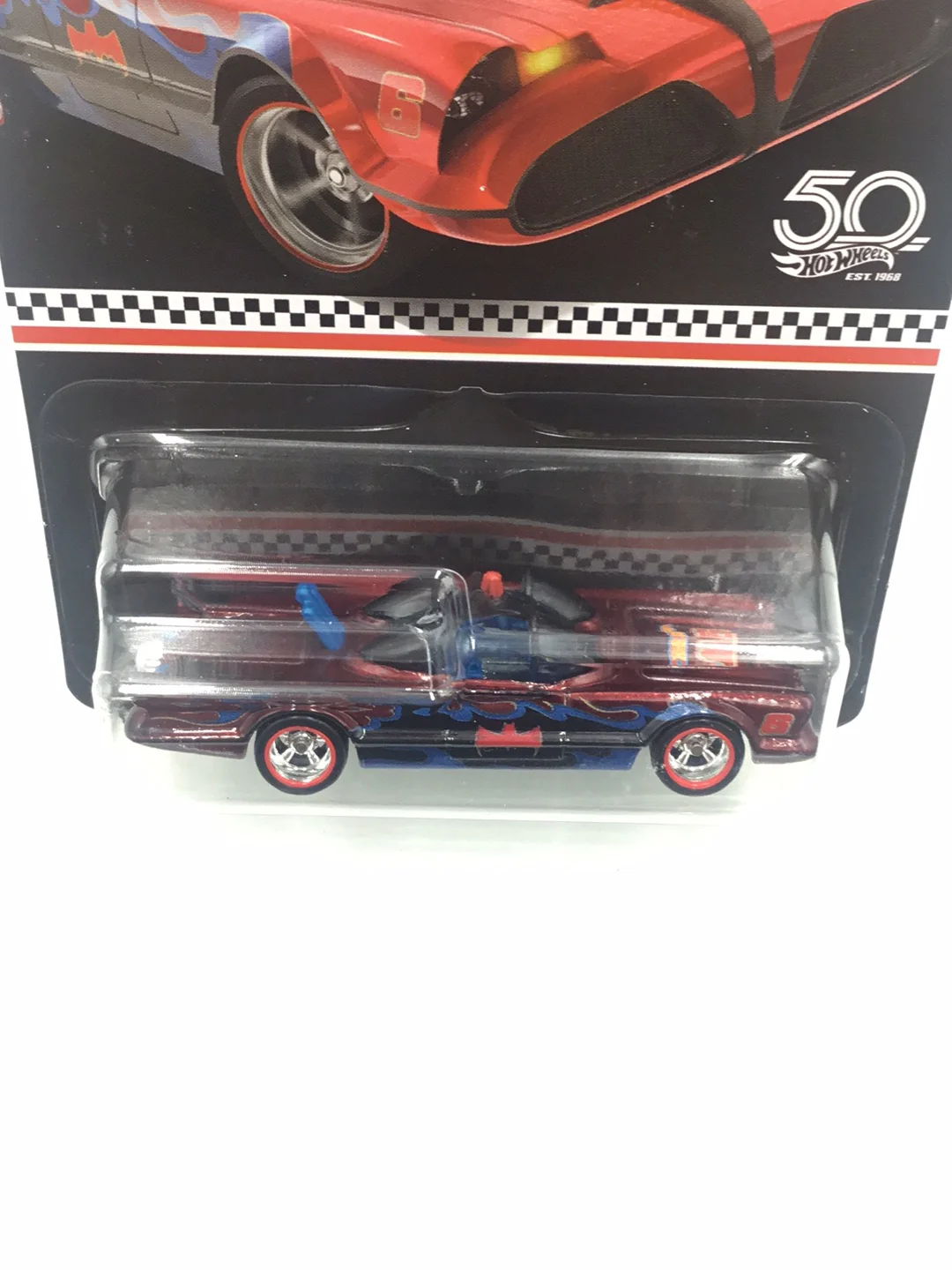 2018 Mail In Hot wheels 1966 TV Series Batmobile with Protector - Image 5