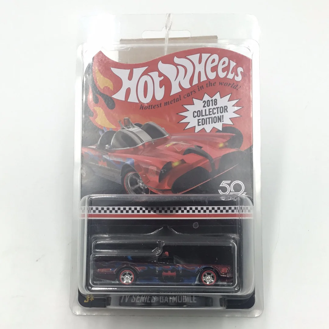 2018 Mail In Hot wheels 1966 TV Series Batmobile with Protector - Image 7