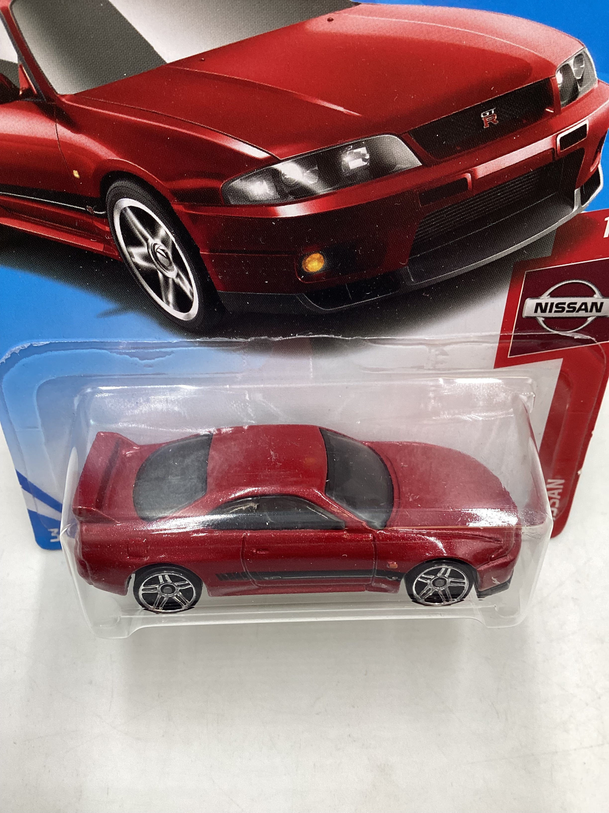 2019 Hot Wheels #006 Red Nissan Skyline GT-R BCNR33 81G - Image 6