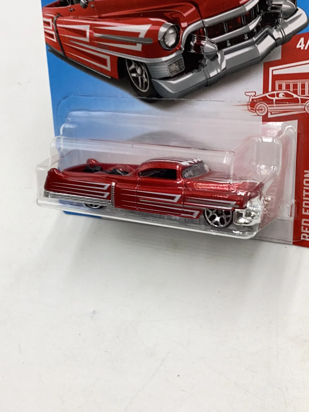 2019 hot wheels #106 custom 53 Cadillac Red Edition target exclusive 151G - Image 5