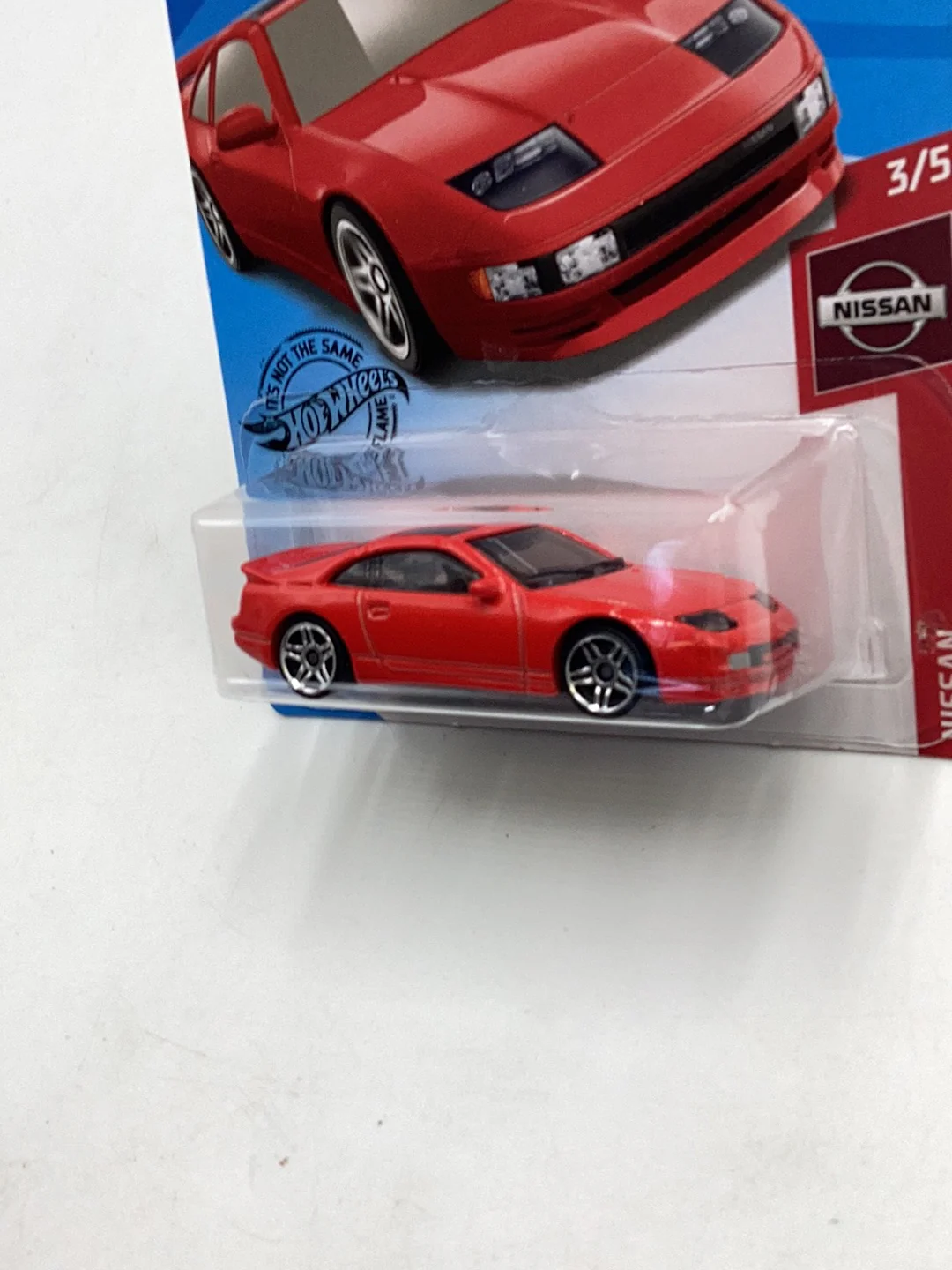 2019 Hot wheels #110 Nissan 300ZX Twin Turbo red 81H - Image 4