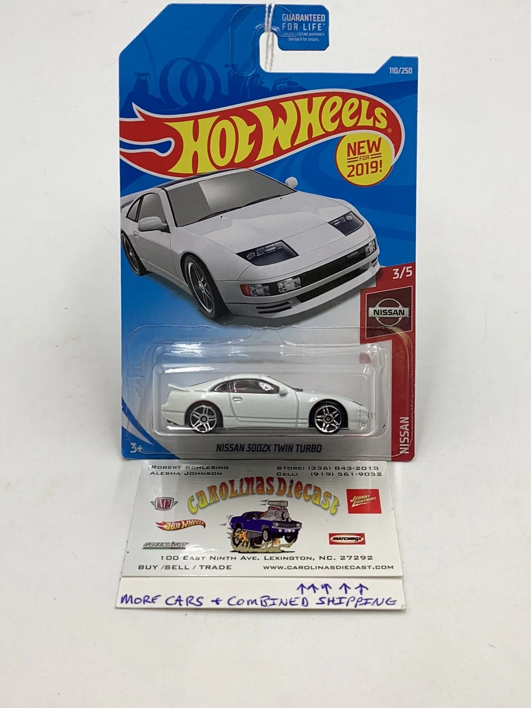2019 Hot wheels #110 Nissan 300ZX Twin Turbo 81F