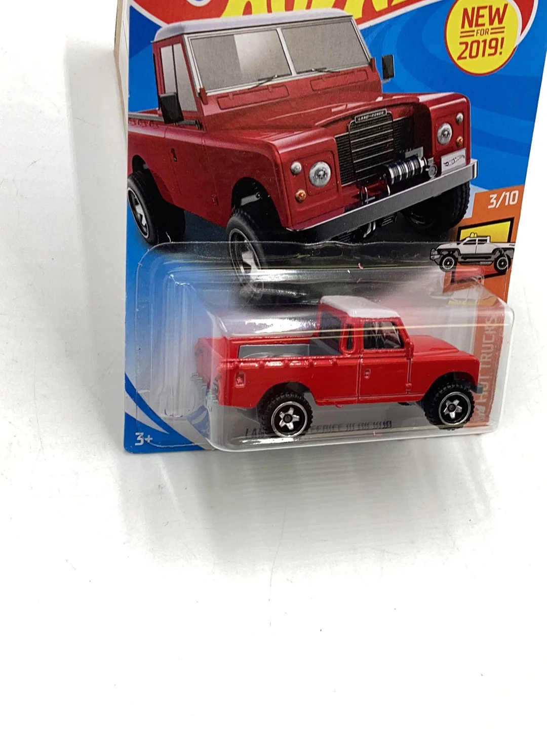 2019 hot wheels #111 Land Rover Series III Pickup 63C - Image 3
