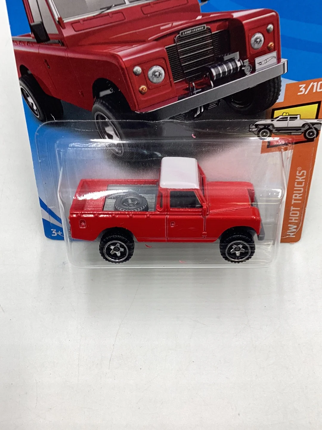 2019 hot wheels #111 Land Rover Series III Pickup 63C - Image 5