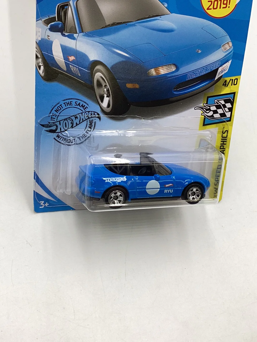2019 Hot wheels #184 91 Mazda MX-5 Miata 87F - Image 4