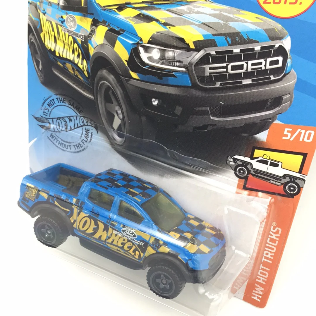2019 hot wheels #185 ‘19 Ford Ranger Raptor blue 20C - Image 3