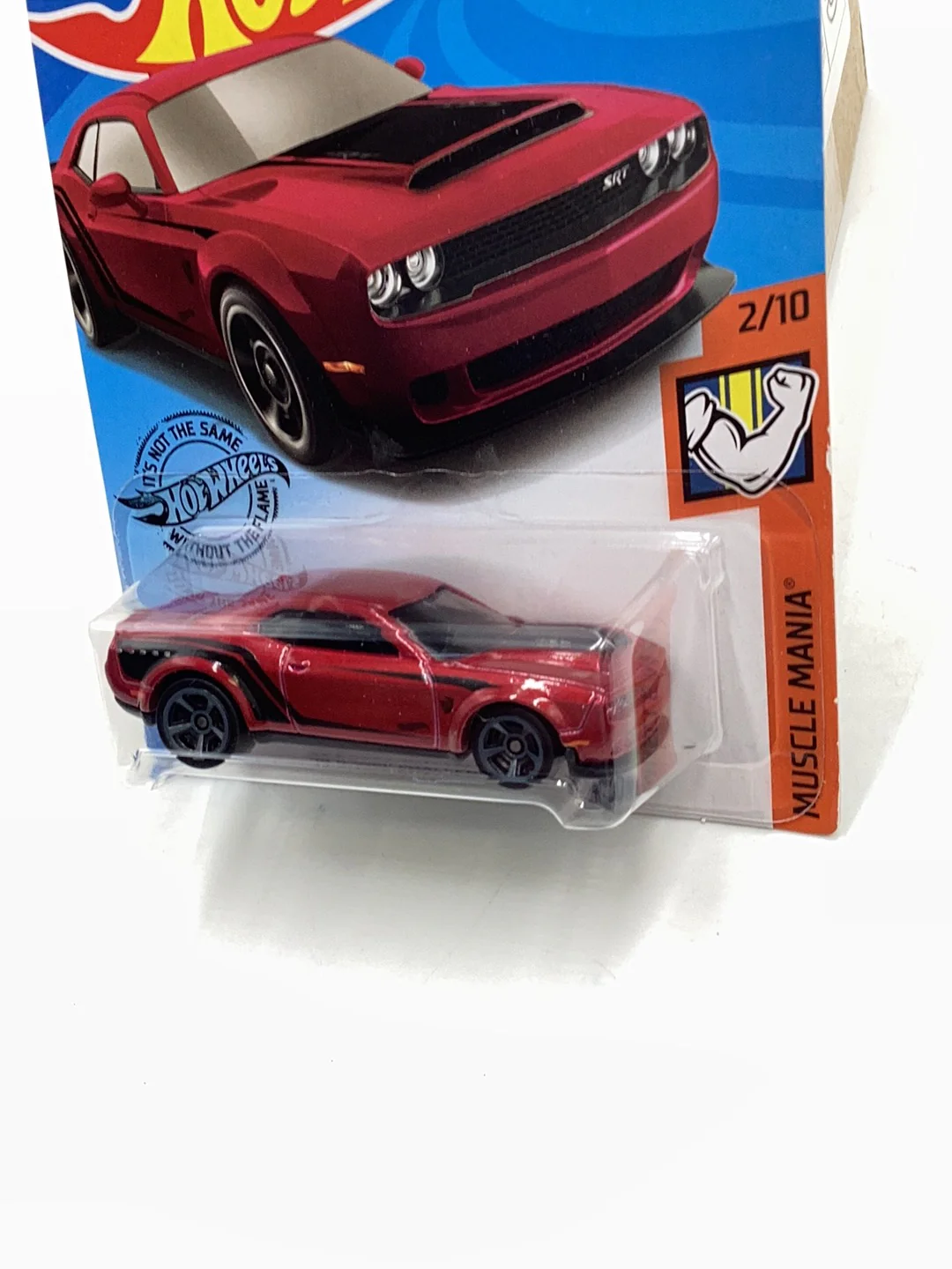 2019 Hot wheels #194 18 Dodge Challenger SRT Demon 46G - Image 4