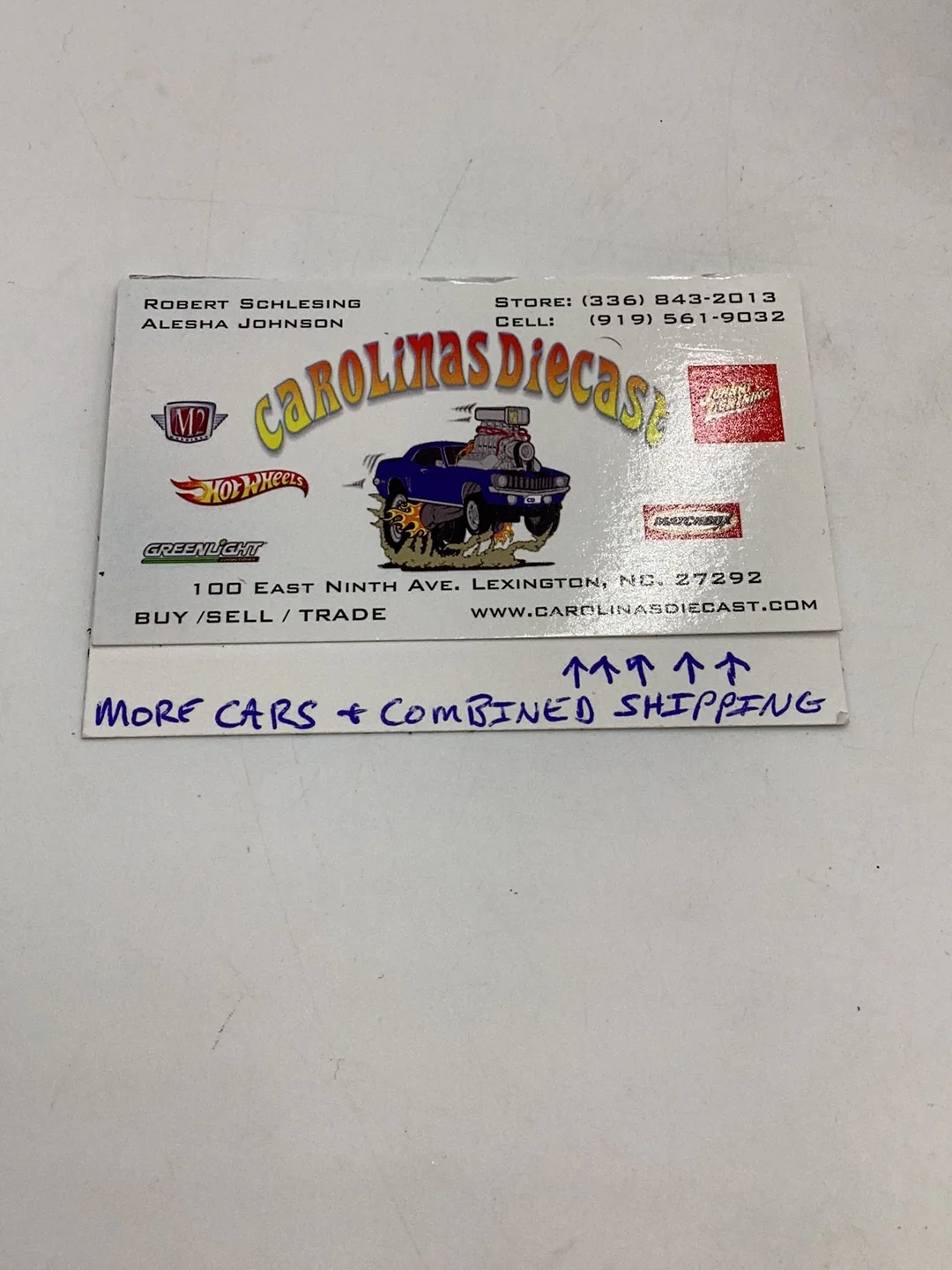 2019 Hot wheels #198 64 Nova Wagon Gasser blue 14H - Image 7