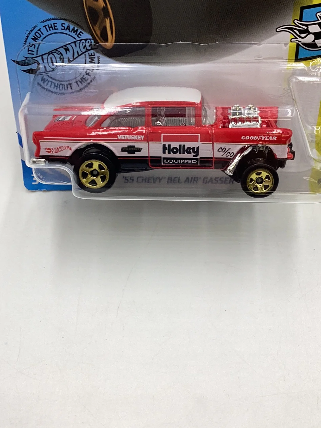 2019 Hot Wheels #204 55 Chevy Bel Air Gasser Holley 13A - Image 2
