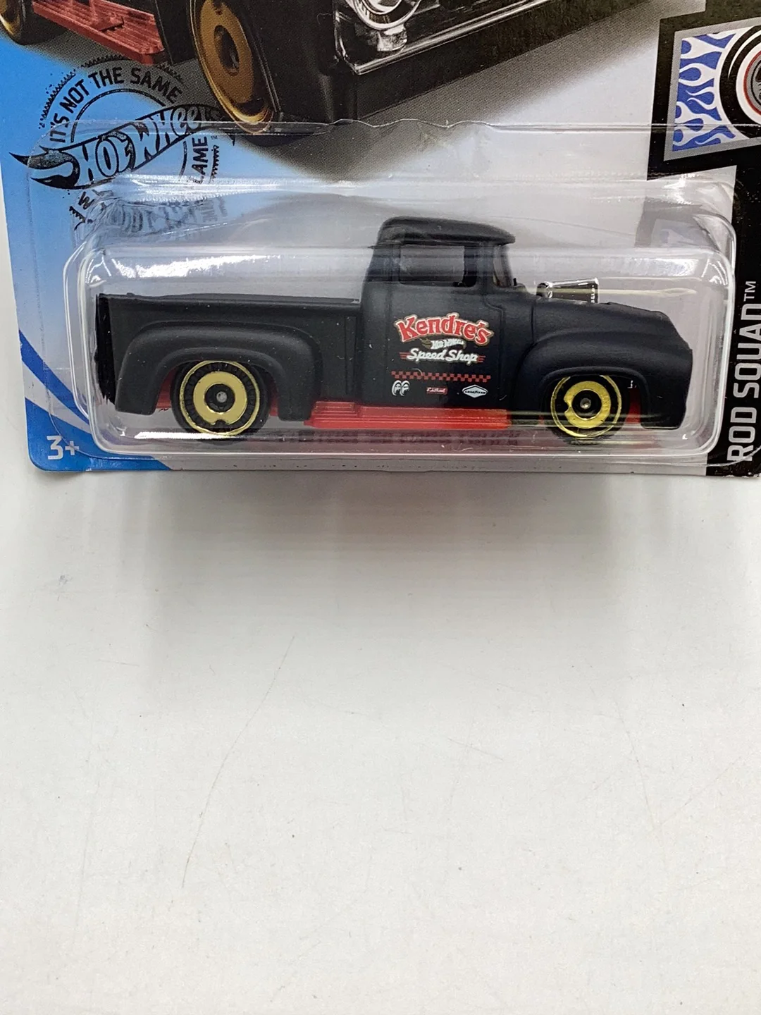 2019 Hot Wheels #227 Custom 56 Ford Truck 28C - Image 2