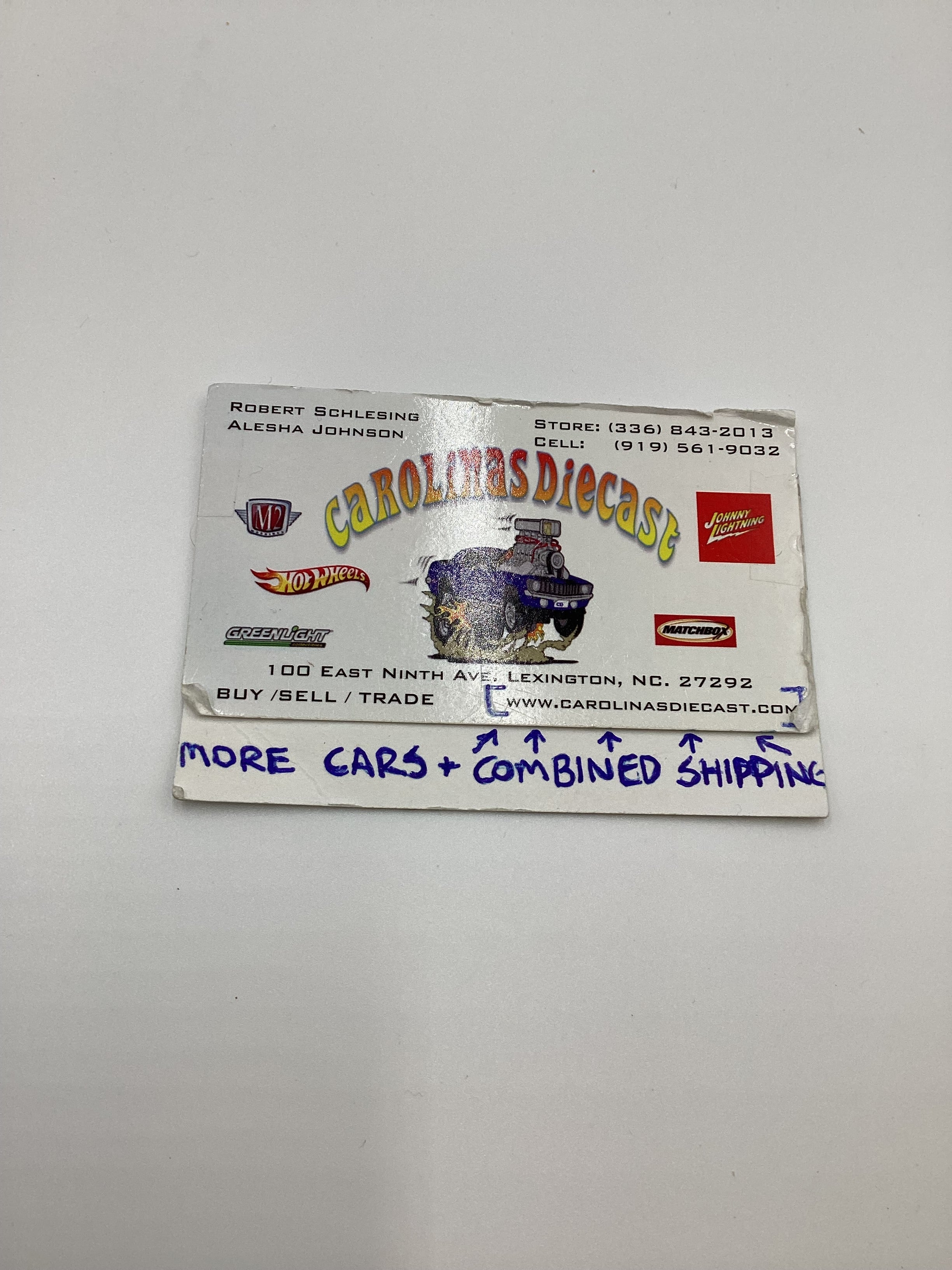 2019 Hot Wheels #236 16 Bugatti Chiron Blue Exclusive Month Card 104E - Image 8
