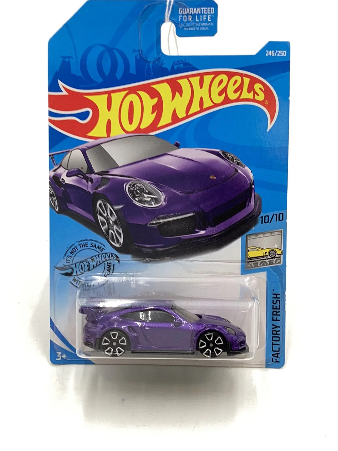 2019 Hot Wheels #246 Porsche 911 GT3 RT3 RS 101C - Image 2