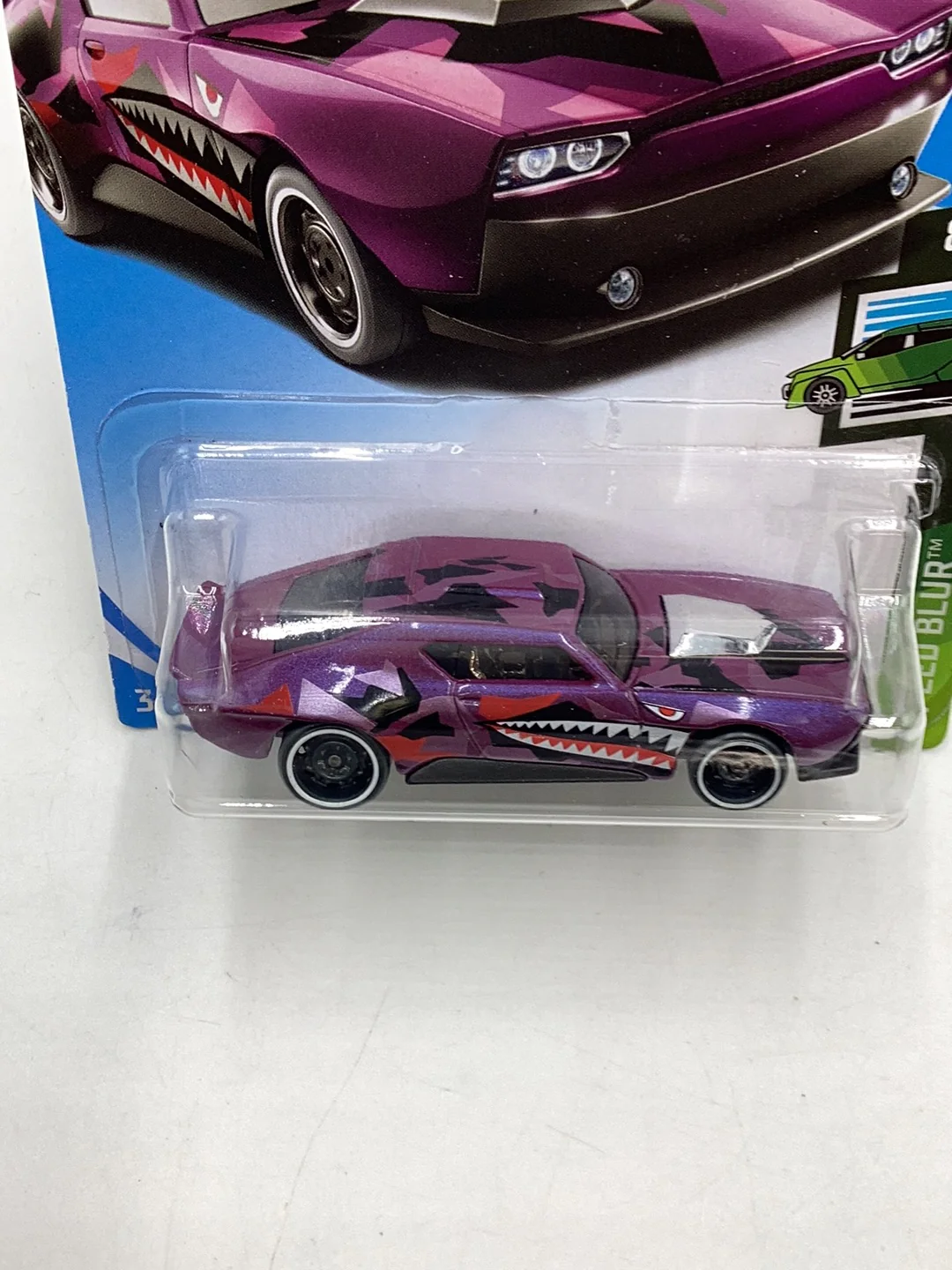 2019 Hot wheels #87 Muscle Bound purple (Z1) - Image 6