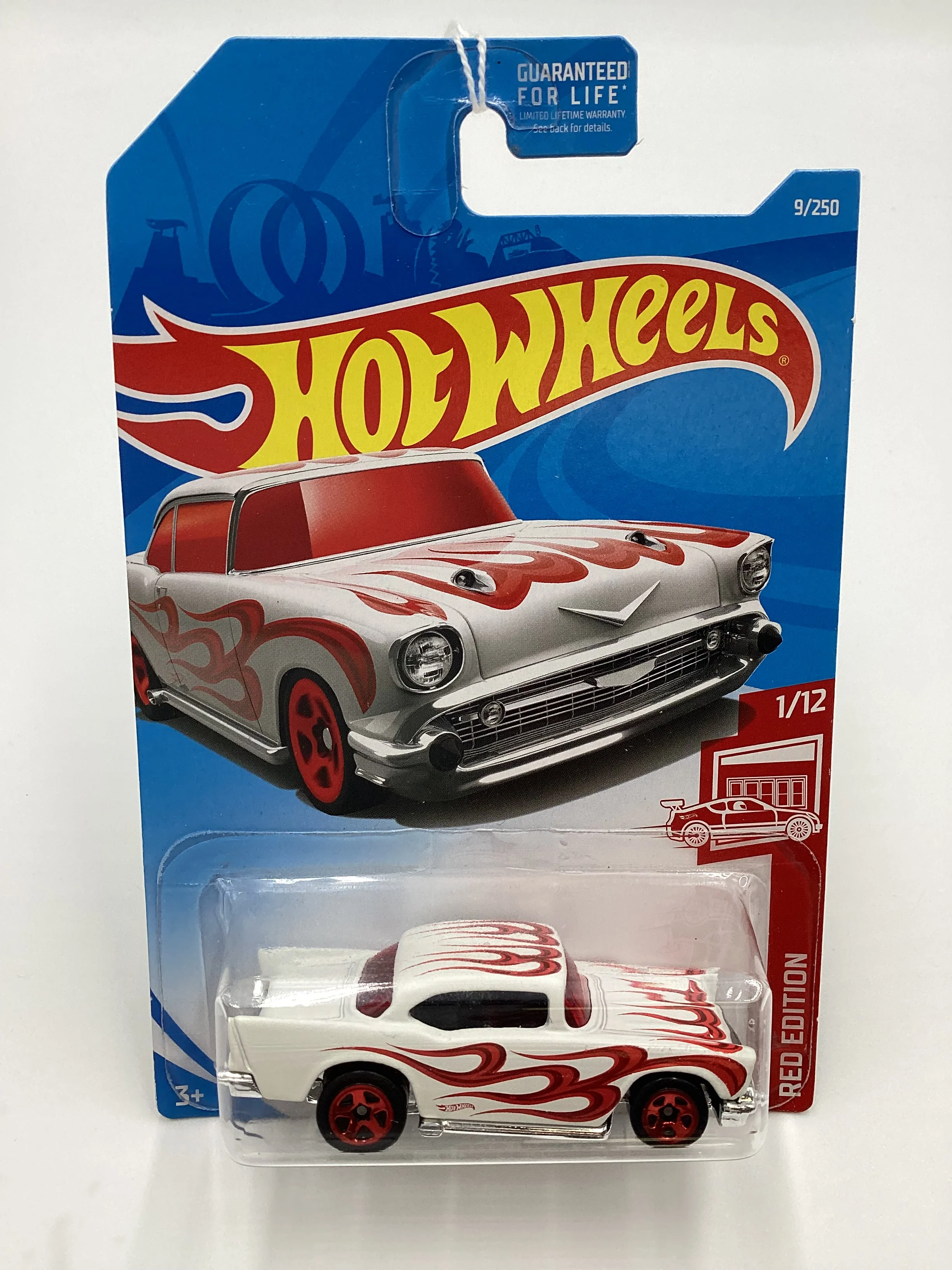 2019 Hot Wheels #9 57 Chevy Red Edition - Image 2
