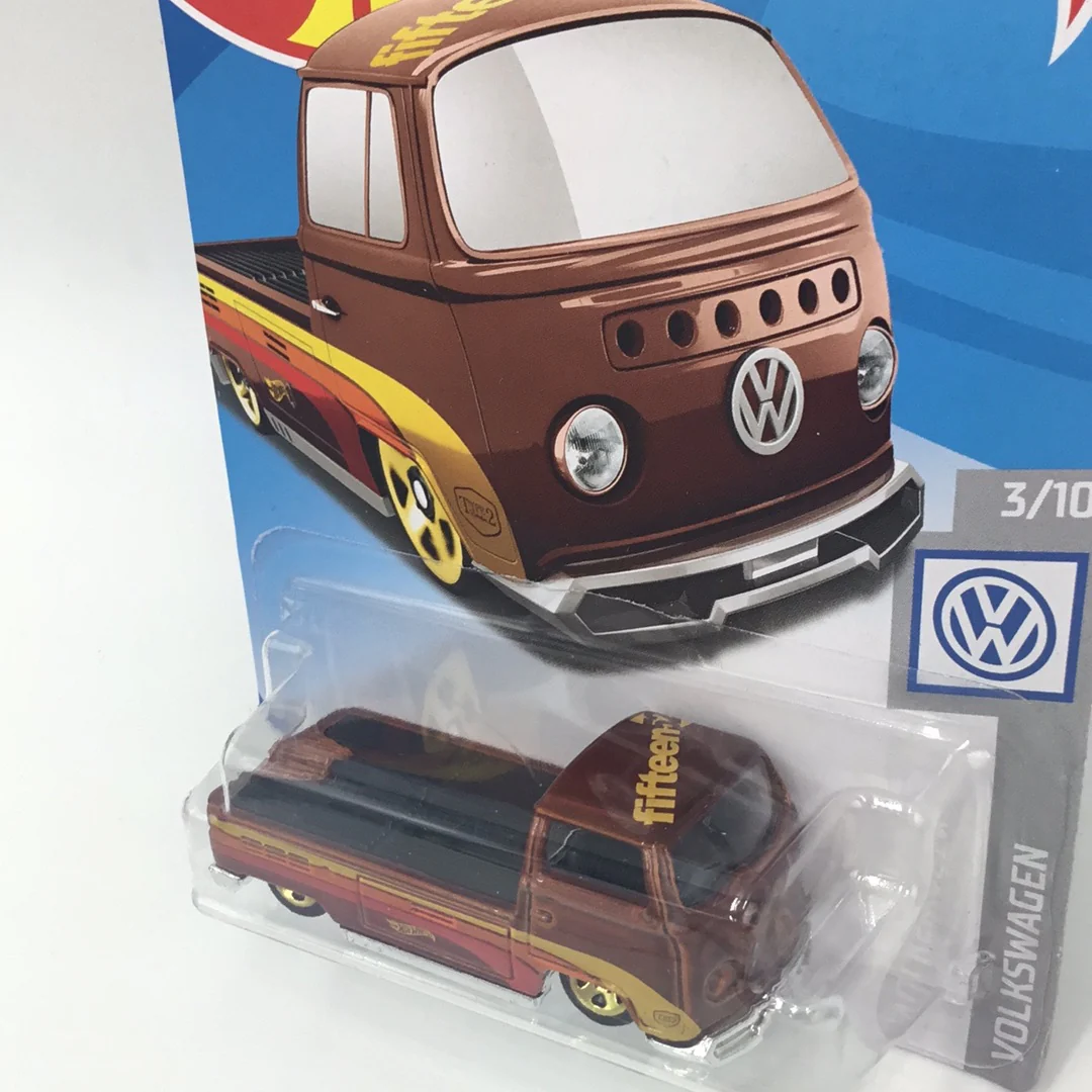2019 Hot Wheels #96 Volkswagen T2 Pickup HH8 - Image 3
