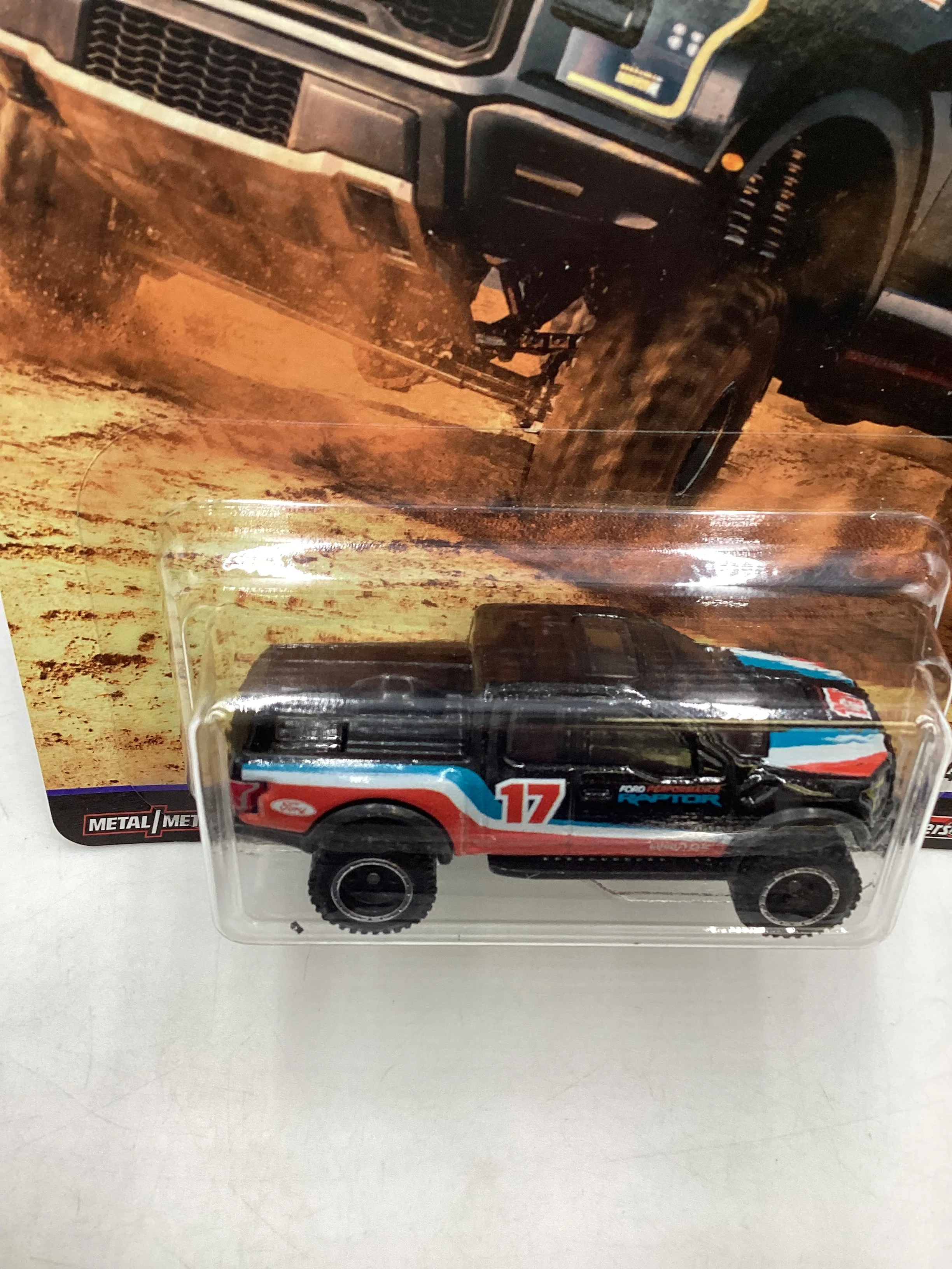 2019 Hot Wheels Desert Rally 4/5 17 Ford F-150 Raptor 254H - Image 5