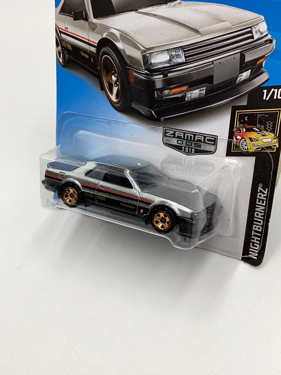 2019 Hot Wheels #48 Nissan Skyline RS KDR30 Walmart Exclusive Zamac #5 See Description 143C - Image 3