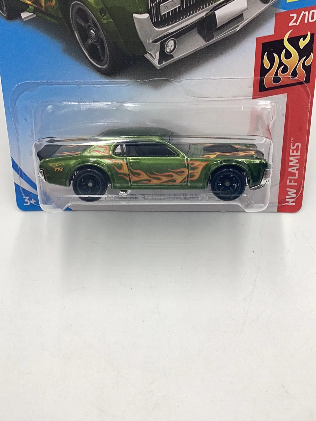2019 hot wheels super treasure hunt #164 68 Mercury Cougar W/Protector - Image 2
