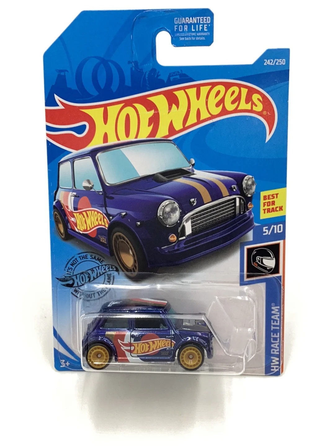 2019 hot wheels super treasure hunt #242 Morris Mini W/Protector - Image 2