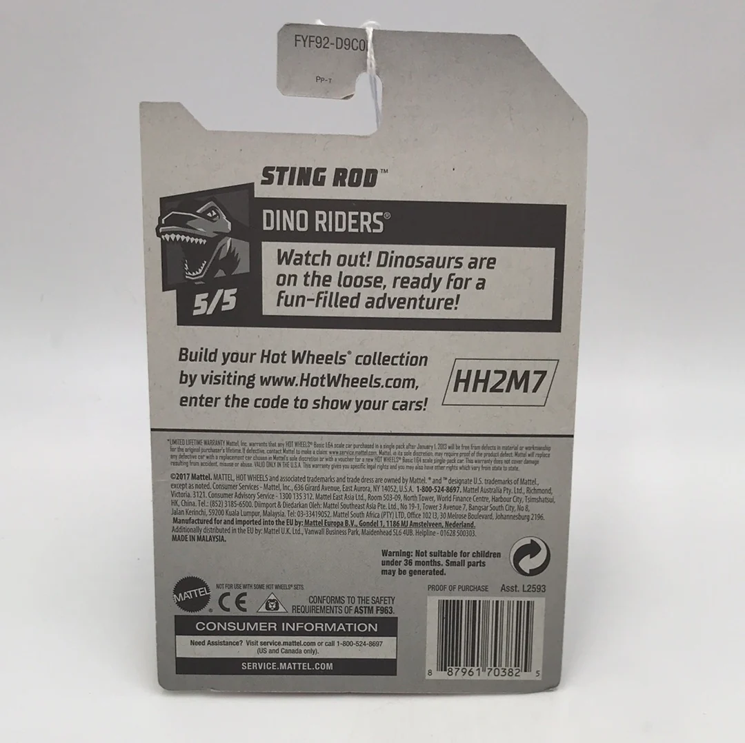 2019 HOT WHEELS TREASURE HUNT #40 Sting Rod 283E - Image 4
