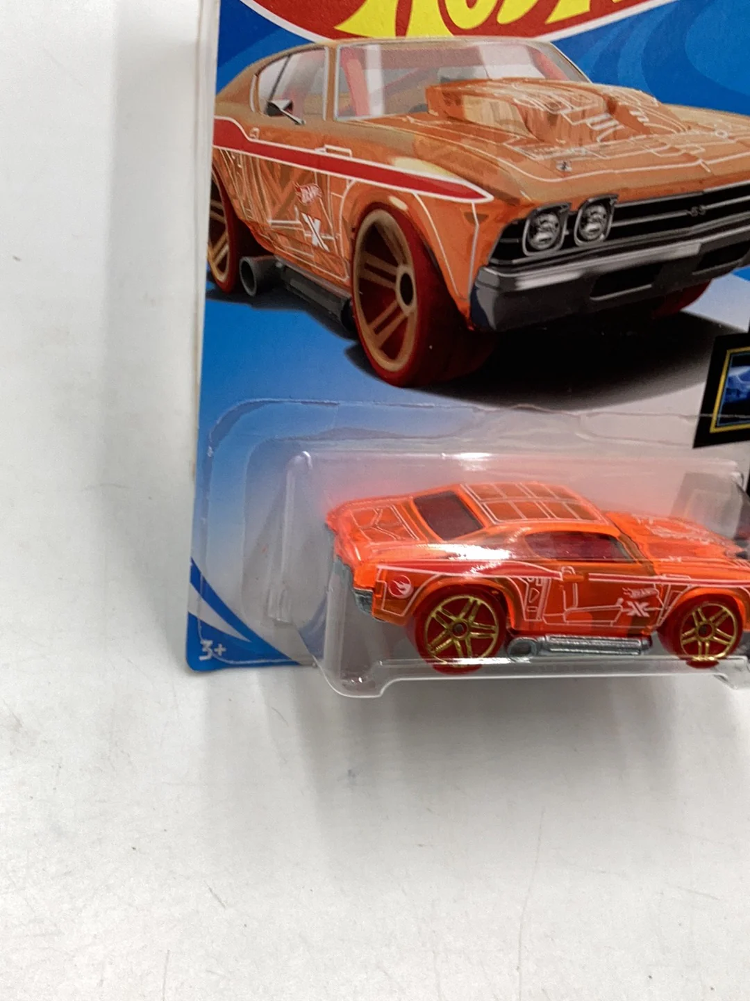 2019 HOT WHEELS TREASURE HUNT #60 69 Chevelle 273H - Image 3