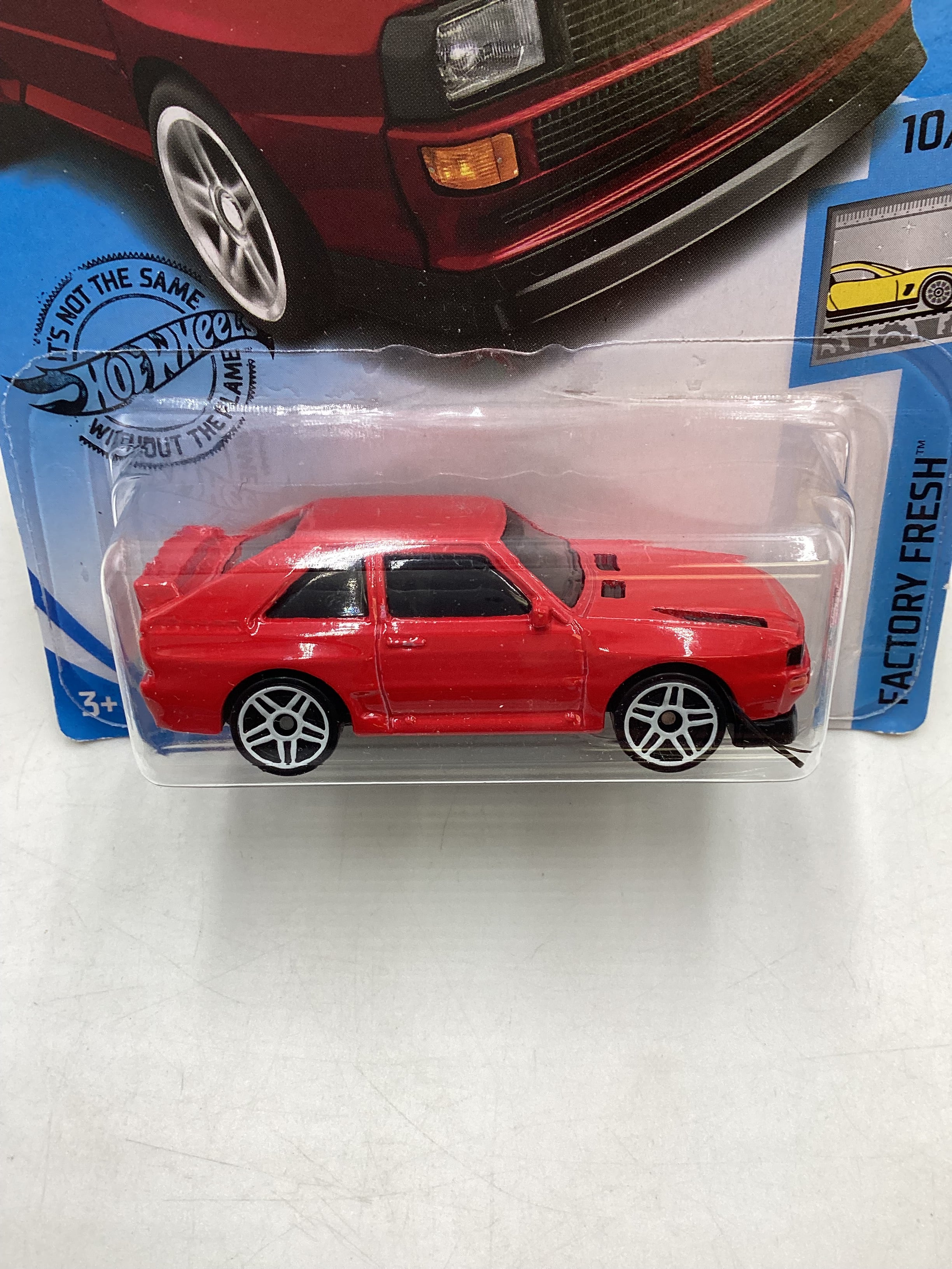 2020 Hot Wheels #145 84 Audi sport Quattro Red 106A - Image 2