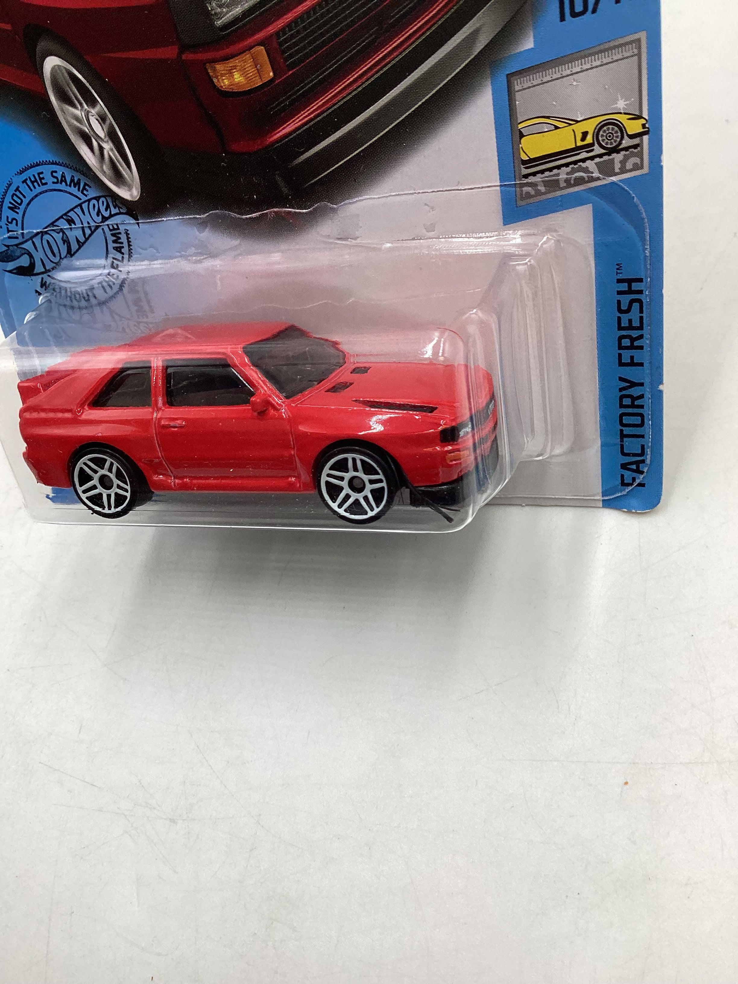 2020 Hot Wheels #145 84 Audi sport Quattro Red 106A - Image 3