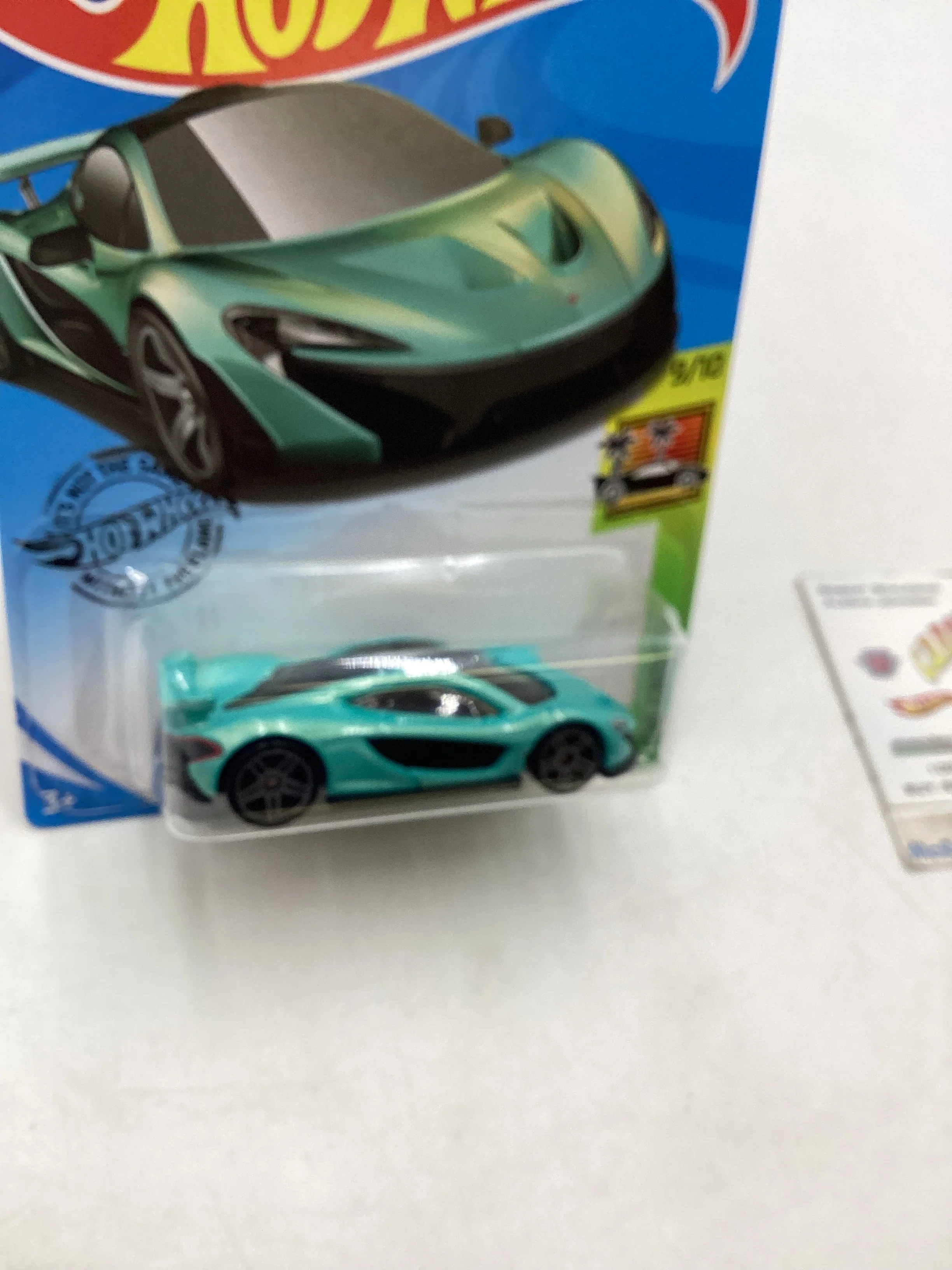 2020 Hot wheels #149 McLaren P1 Teal 103G - Image 4