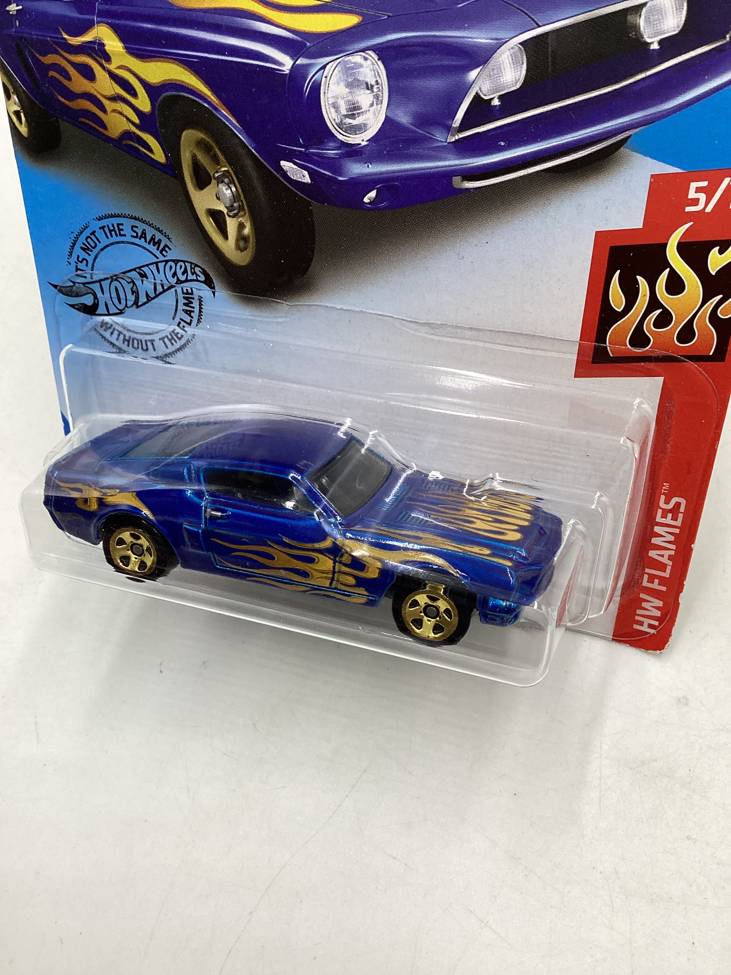 2020 Hot wheels HW Flames #169 68 Shelby GT500 26D - Image 4