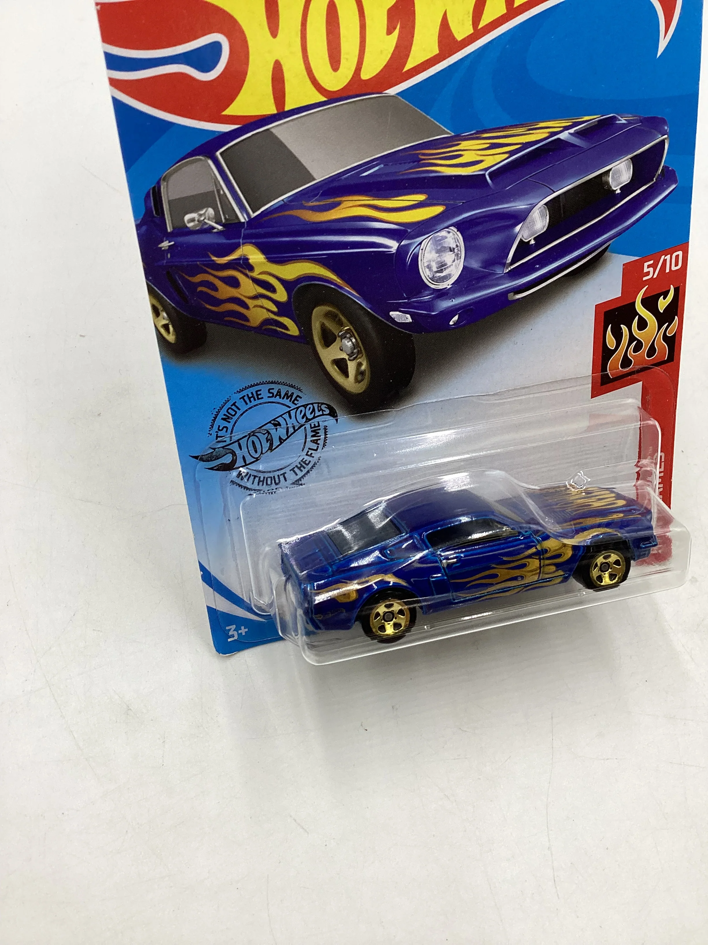 2020 Hot wheels HW Flames #169 68 Shelby GT500 26D - Image 5