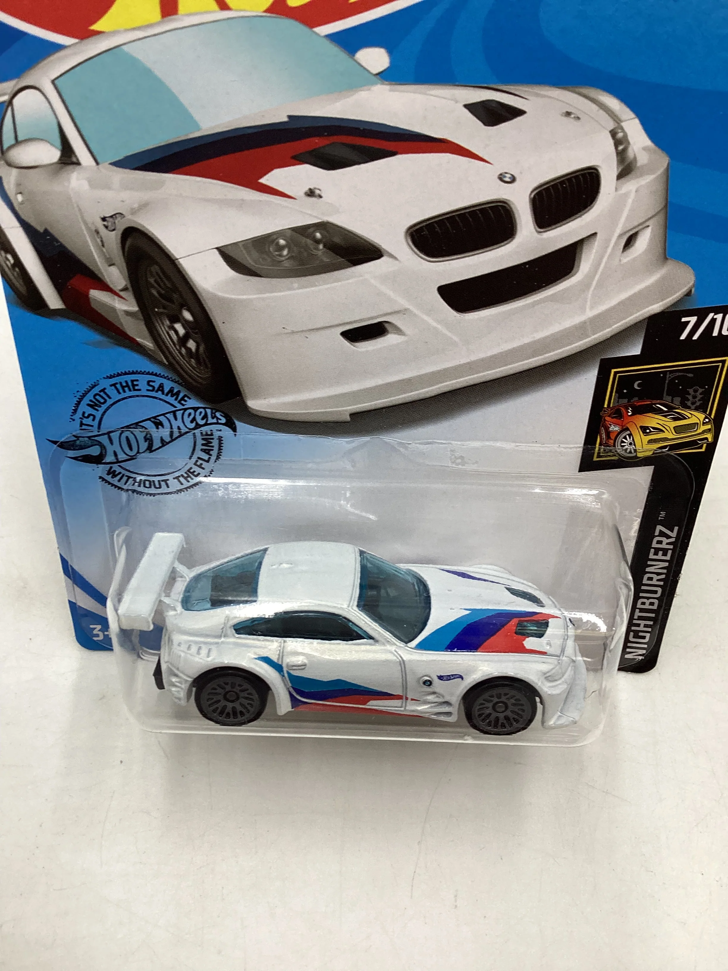 2020 Hot Wheels #172 BMW Z4 M Motorsport White 109i - Image 5