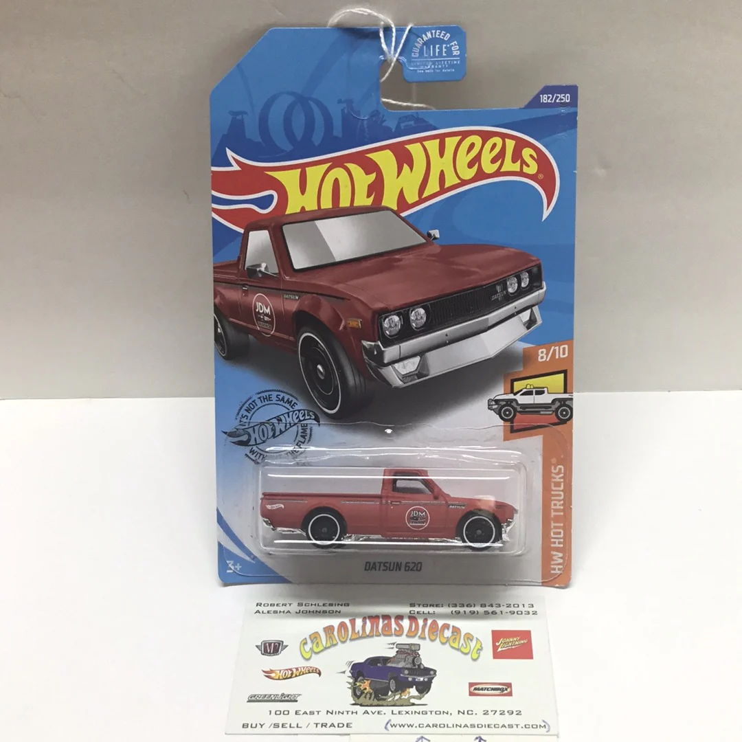 2020 hot wheels #182 Datsun 620 jdm 77G